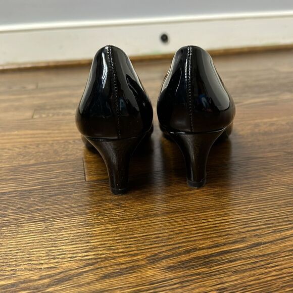 Angel Flex Black Patent Leather Heels - Size 7.5 - Picture 4 of 9